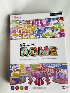 Voice Originals When in Rome Travel Trivia Game Powered by Alexa NEW SEALEDinBox - Picture 1 of 1