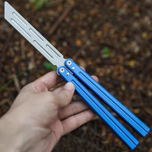 CSGO Butterfly Aluminum Alloy knife Metal Folding Practice Trainer Training Tool - Picture 1 of 18