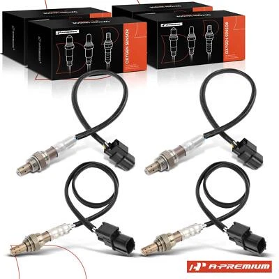 4x Sensor de oxígeno O2 aguas arriba y aguas abajo para Honda Accord Odyssey Acura TL TSX Foto 1 de 4