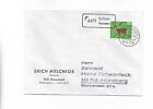 LP / 6479 boben - houses Ra2 + postal code standard stamp 29.11.66 on letter with EF 513Rd