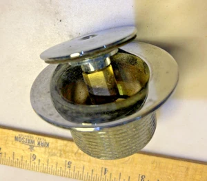 Screw in/out Bathtub Drain Assembly Kit with Strainer and Stopper, - Picture 1 of 6