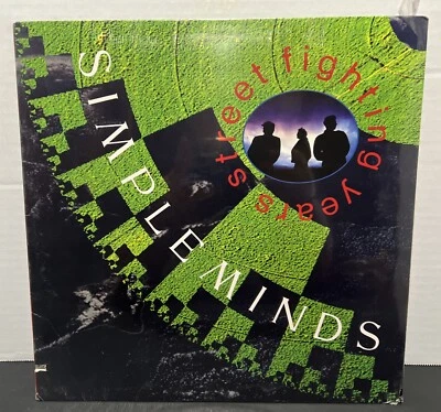 Simple Minds - Street Fighting Years -Rock-  Vinyl - SEALED ( with Damage) - Image 1 of 4