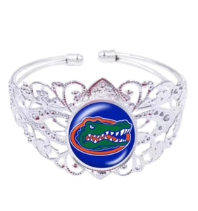 School Filigree Silver Adjustable Bangle Bracelet Free Shipping - Picture 1 of 5