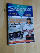 1994/95 SHEFFIELD STEELERS V HUMBERSIDE HAWKS HULL ICE HOCKEY 