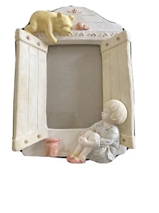 DISNEY CHARPENTE WINNIE THE POOH PICTURE FRAME CHRISTOPHER ROBIN - Picture 1 of 12