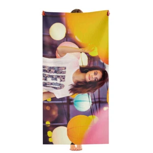 Selena Toalla de Playa 30"x60" Microfibra Secado Rápido Regalo para Niños Piscina Torre - Imagen 1 de 7