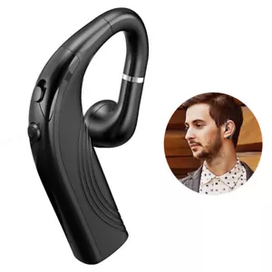 Bluetooth Earpiece Car Headset Headphone Lightweight Earphone Long Battery Life - Picture 1 of 12
