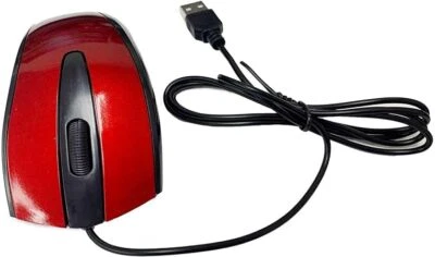 Wired USB 1200DPI Optical Scroll Wheel 3 Button Mouse for Home and Office - Image 1 of 2