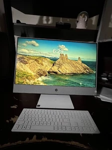 HP Pavilion 27” AIO Desktop Ryzen 7 5700U | 16GB RAM | 256GB SSD & 1TB HDD | FHD - Picture 1 of 1