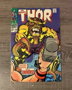 DER MÄCHTIGE THOR #155 AUGUST 1968 MARVEL COMICS ODIN LOKI JACK KIRBY STAN LEE Anzeige - Bild 1 von 15