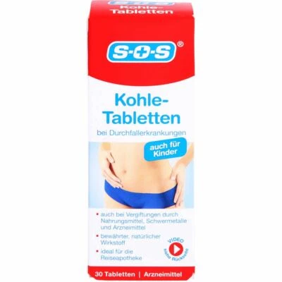 DISTRICON GMBH SOS KOHLE-Tabletten 30 St PZN09684081