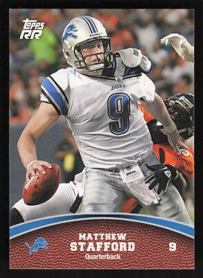 2011 Topps Rising Rookies #59 Matthew Stafford Card TCCCX - Image 1 of 2