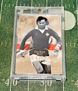 Fútbol único Futera 2011 George Best oro #165 SP Manchester United GOAT📈🔥 - Imagen 1 de 2