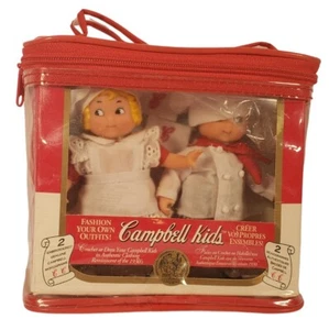 Campbell's Kids Dolls 1995 Vintage Embroidered Monograms Kit Collectible A37 - Picture 1 of 6