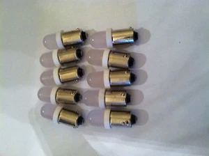 44 Or 47 LED Pinball Machine Lamps. 10 Lamps Free Shipping Warm White - Picture 1 of 1
