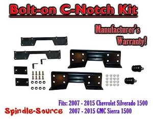 C-NOTCH para kits de caída de bajada PARA 07 - 18 Chevrolet Silverado GMC Sierra 1500 - Imagen 1 de 1