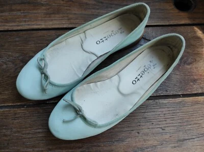 REPETTO - BALLERINES Modèle Cendrillon Couleur Vert Pomme - P36 - - Photo 1/4