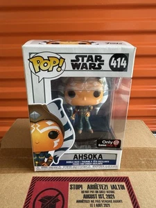 Funko Pop! Star Wars Clone Wars Ahsoka #414 Gamestop Exclusive - Picture 1 of 6
