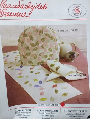 haandarbejdets fremme Kit Leaves Table Runner Model 16-590 - Image 1 of 4