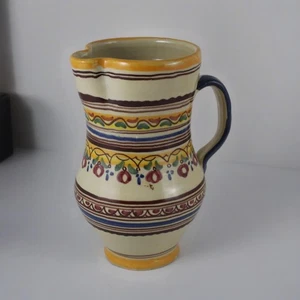JARRA Ceramica Popular Española Pintada a mano - Capacidad 1,5 Litros - Picture 1 of 5