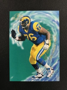 1997 Flair Showcase #18 WF Orlando Pace St. Louis Rams Wave of the Future - Picture 1 of 2