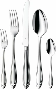 WMF Juego de cubiertos Verona 6 personas 30 piezas Cromargan acero inoxidable, cuchara tenedor cuchillo - Imagen 1 de 9
