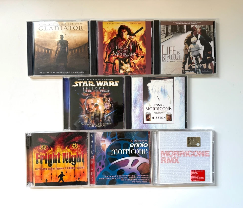 Classic Film Score Soundtracks on CD $3 Each - Like New - Image 1 of 1