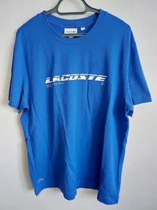 LACOSTE 2XL (SIZE 7) BLUE T SHIRT USED VERY GOOD CONDITION - Picture 1 of 13