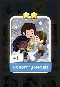 Honorary Rebels - Monoply Go Sticker Fast Sending!! - Picture 1 of 1