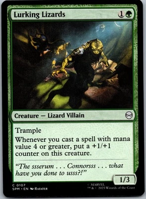 Lurking Lizards Normal Marvel's Spider-Man 107 NM - Image 1 of 2