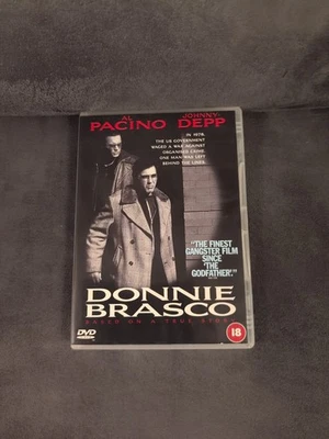 Donnie Brasco | Johnny Depp, Al Pacino | Thriller, Drama | Rated 18 | DVD - Image 1 of 3