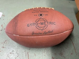 Vintage Rawlings Leather C118 GyroMetric Football - Picture 1 of 3