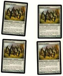 Set Of 4 Hedrom Scrabbler Zendikar 204/249 Magic the Gathering MTG Card - Picture 1 of 4