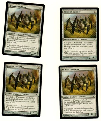 Set Of 4 Hedrom Scrabbler Zendikar 204/249 Magic the Gathering MTG Card - Image 1 of 4