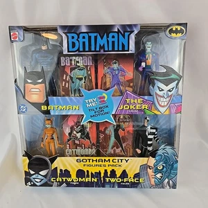 Batman Serie Animada Paquete de 4 Gotham City Naranja Catwoman / Joker / Dos Caras - Imagen 1 de 6