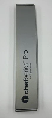 Tupperware Chefserie Pro Schinkenmesser Schwarzer Griff 20,5cm Edelstahl Japan  - Bild 1 von 4