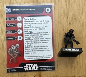 Star Wars Miniatures Alliance & Empire Storm Commando 33/60 Rare - Picture 1 of 1