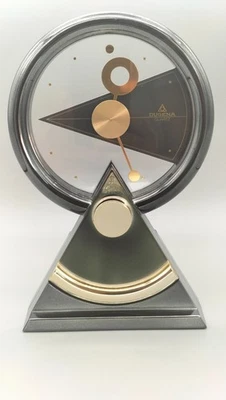 Dugena Quarz Tisch Pendeluhr Memphis Postmoderne Design - Bild 1 von 4