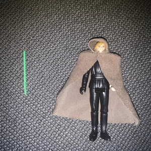 Original 1983 Star Wars Kenner ROTJ Luke Skywalker Jedi Knight CapeGN Lightsaber - Imagen 1 de 7