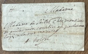 -=-=-=- Brief aus CARCASSONNE nach TOULOUSE / 1736 -=-=- - Bild 1 von 4