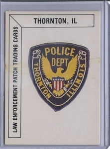 1980 Greensboro N. C. Law Enforcement Patch Karten -- Thorton, IL - Bild 1 von 2