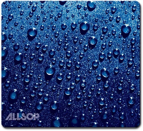 WB   Allsop 30182 Naturesmart Mouse Pad Soft Top Raindrop (Blue) - Image 1 of 1