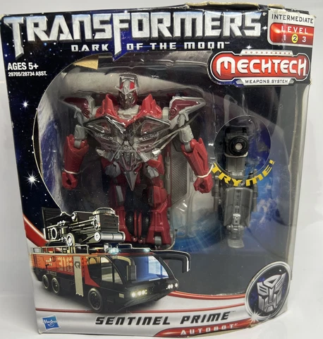 Transformers DOTM Dark of the Moon Voyager Mechtech Sentinel Prime Action Figure Cover