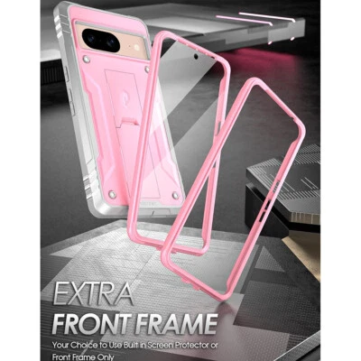 Poetic Revolution Case for Google Pixel 8 5G 6.2 inch Cover with Kickstand Pink - Image 1 of 4