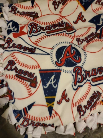 Atlanta Braves Fleece Blanket Cover