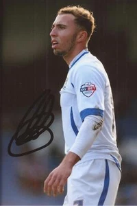 BURY: HALLAM HOPE SIGNED 6x4 ACTION PHOTO+COA - Picture 1 of 1