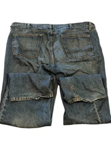 Arizona Original Mens Jeans Size 42 by 32 Blue Denim Cowboy Western Big Tall Vtg - Picture 1 of 2