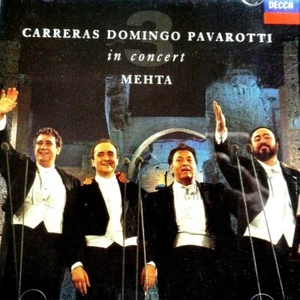 Carreras Domingo Pavarotti In Concert - Mehta - CD, VG - Picture 1 of 2