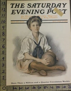 1909 SPORT WOMAN BASKETBALL UNIFORM BEAUTY GIRL CAROL AUS ARTIST COVER 27994 - Picture 1 of 1