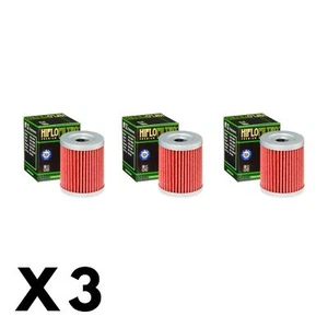 3 Pack Hiflo Oil Filter for Suzuki DR-Z125 2003-2023 - Picture 1 of 1